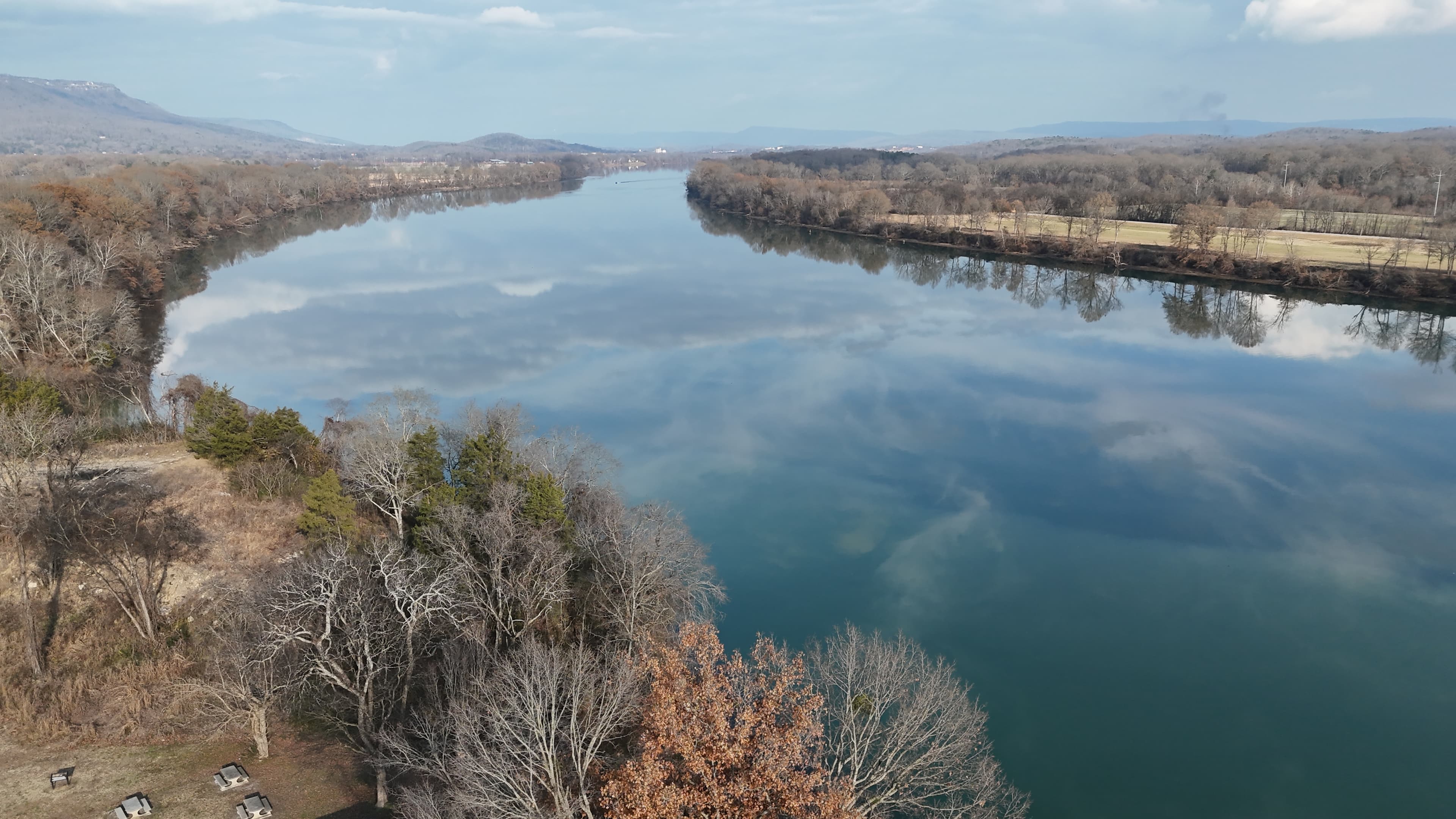 The Tennessee River photographed by Alynto, part of the regional imagery library we build for clients who want original local photography on their websites rather than generic stock images of anonymous places.